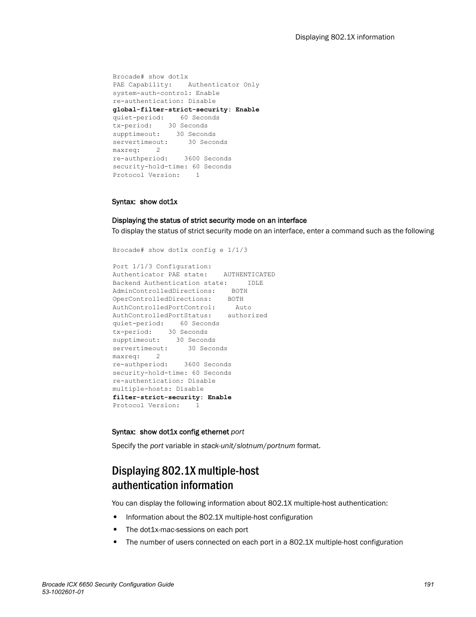 Brocade Communications Systems Brocade ICX 6650 6650 User Manual | Page 211 / 332