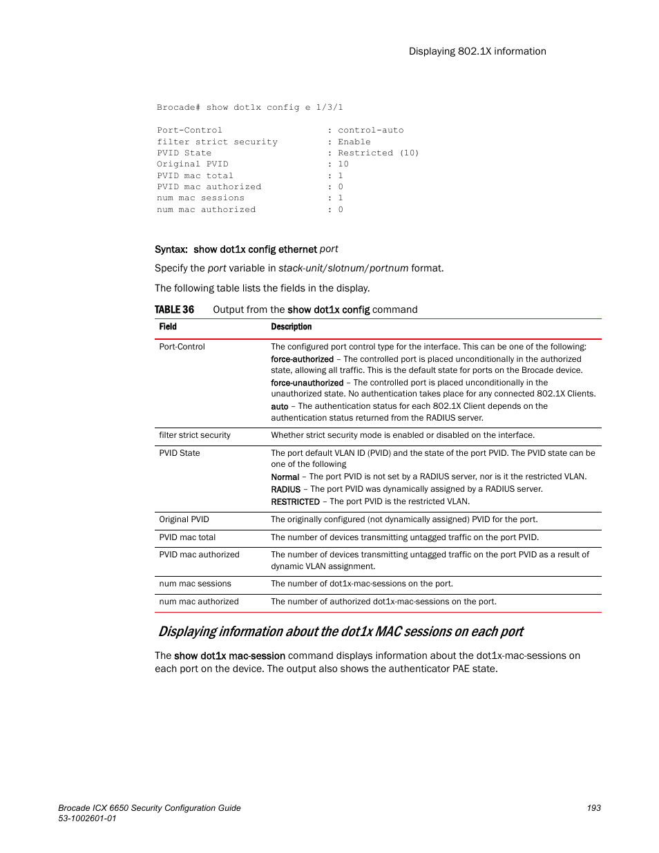 Brocade Communications Systems Brocade ICX 6650 6650 User Manual | Page 213 / 332