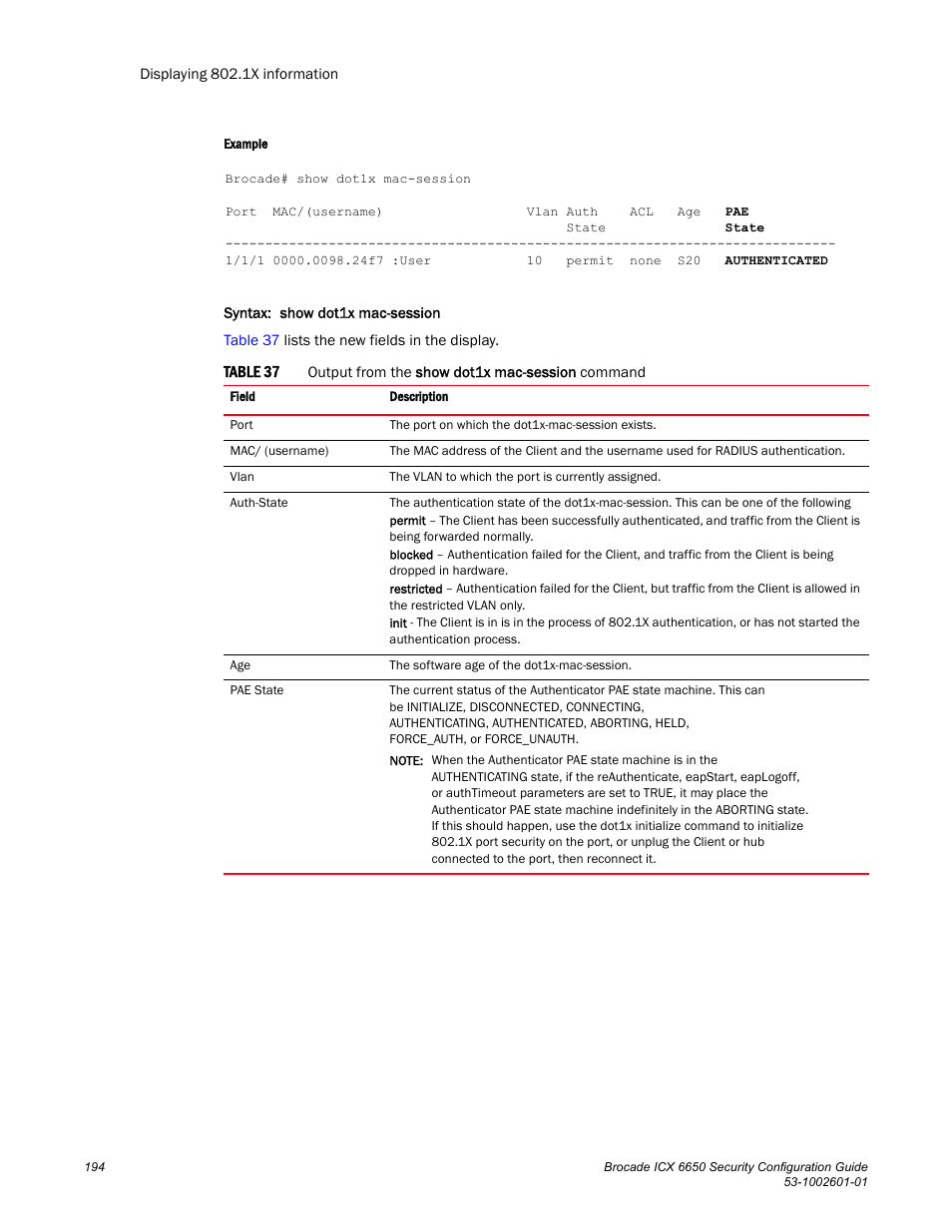 Brocade Communications Systems Brocade ICX 6650 6650 User Manual | Page 214 / 332
