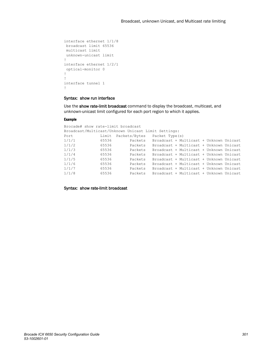 Brocade Communications Systems Brocade ICX 6650 6650 User Manual | Page 321 / 332