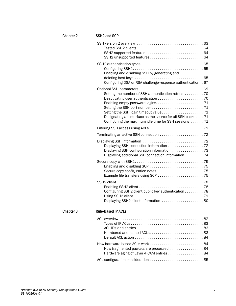 Brocade Communications Systems Brocade ICX 6650 6650 User Manual | Page 5 / 332