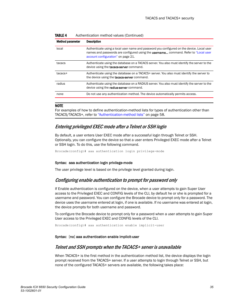 Brocade Communications Systems Brocade ICX 6650 6650 User Manual | Page 55 / 332