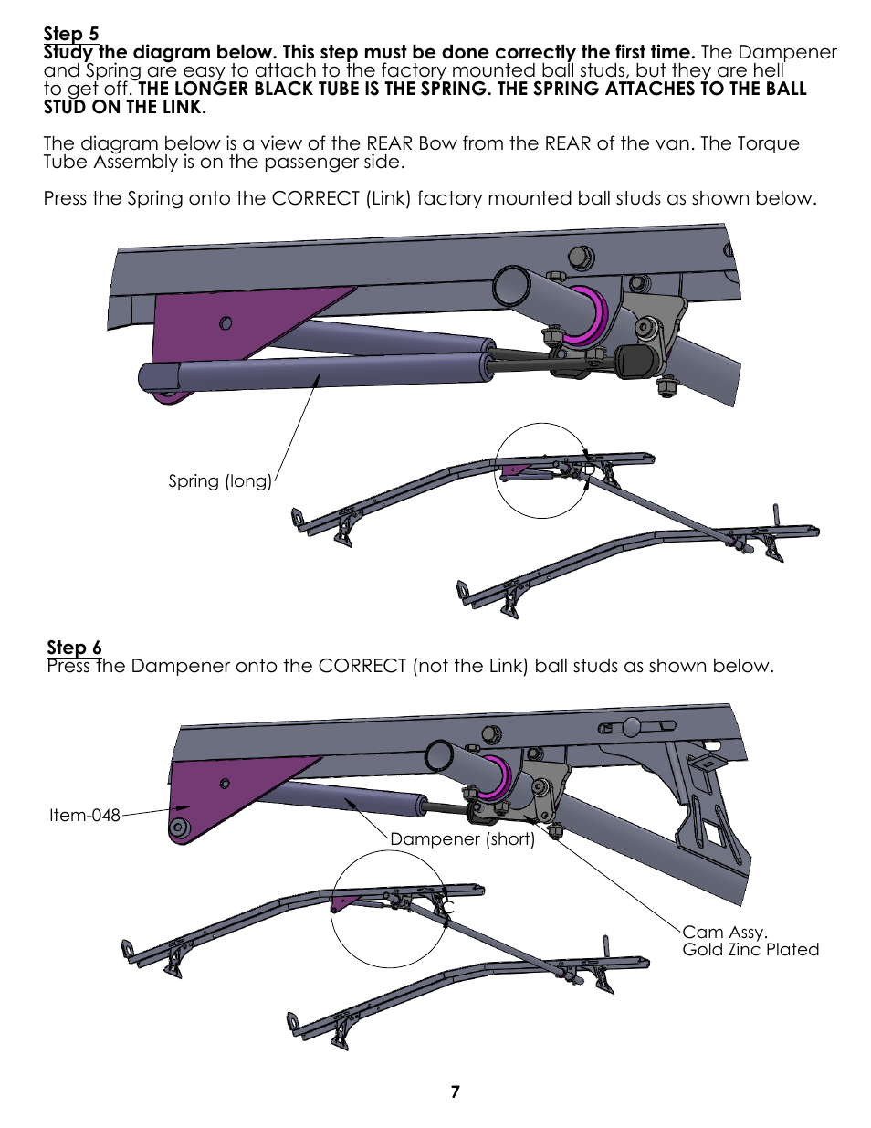 Drawing view108, Detail view c (1 : 4), Drawing view110 | Detail view d (1 : 3) | Kargo Master Drop Down Ladder Rack (40853) User Manual | Page 8 / 17