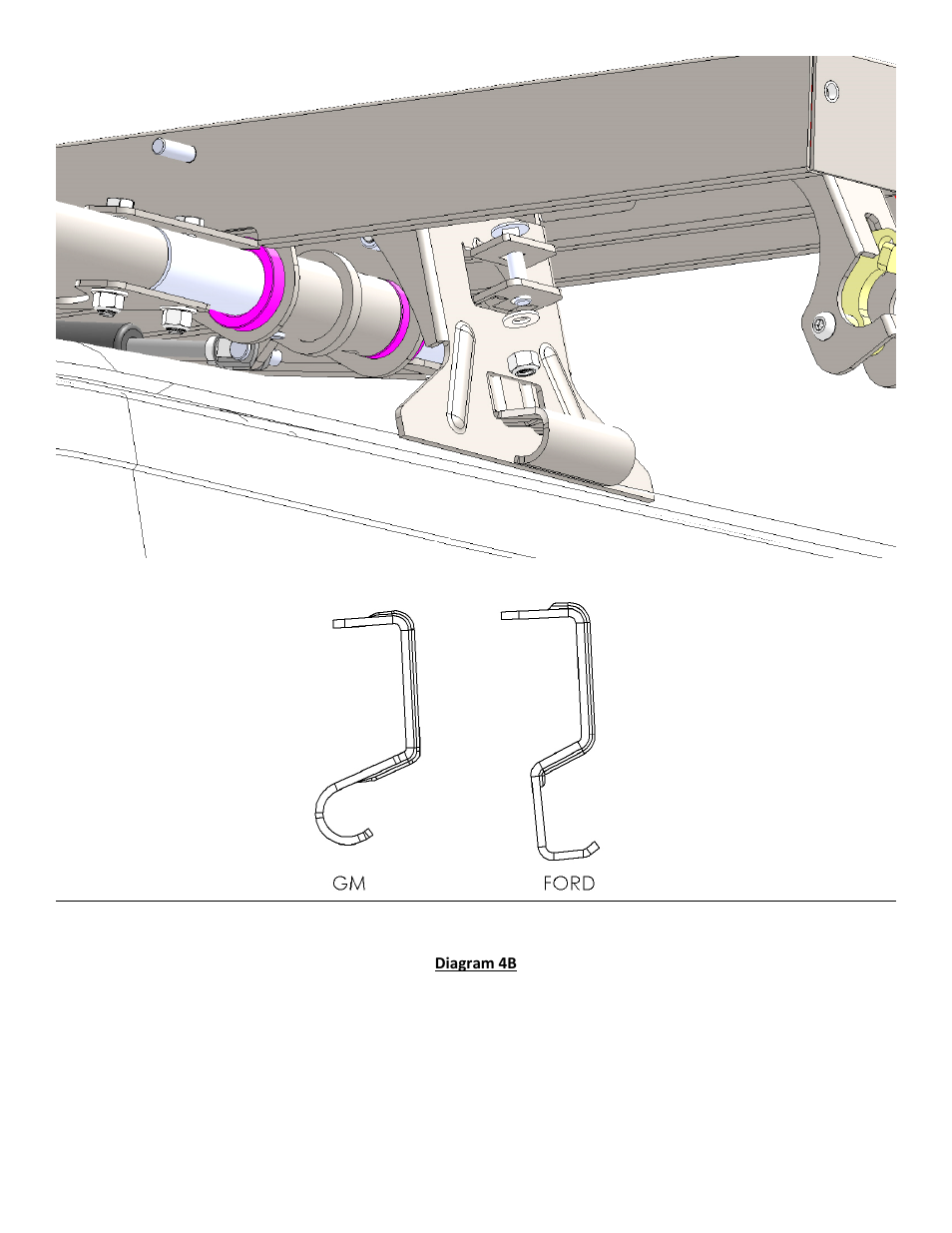 Kargo Master Single Drop Down Ladder Rack E-Series/GM (40953) User Manual | Page 6 / 9