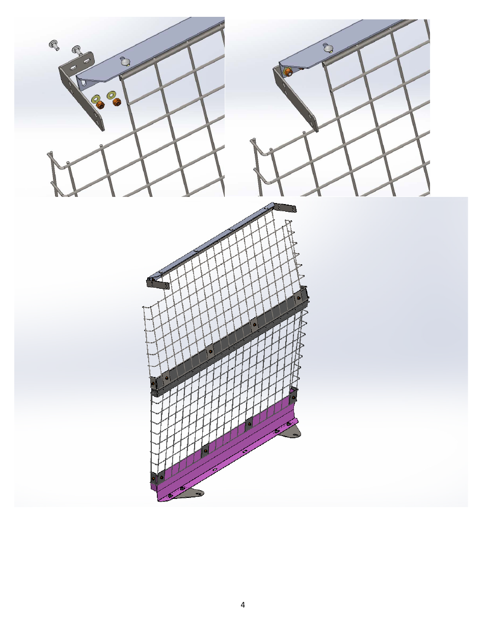 Kargo Master Transit Connect/Nv200 Wire Partition (40668) User Manual | Page 5 / 11
