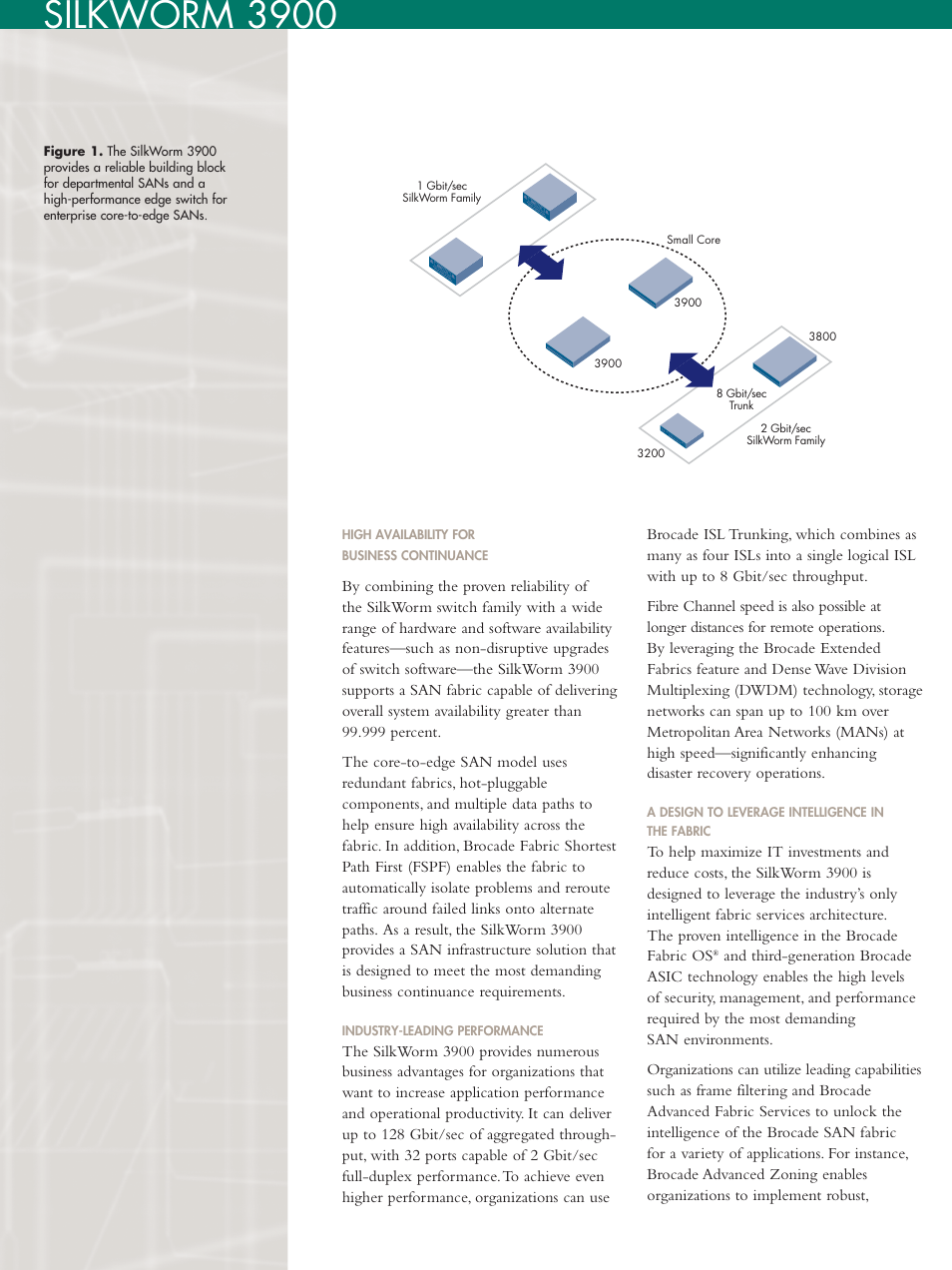 Silkworm 3900 | Brocade Communications Systems SilkWorm 3900 User Manual | Page 2 / 4