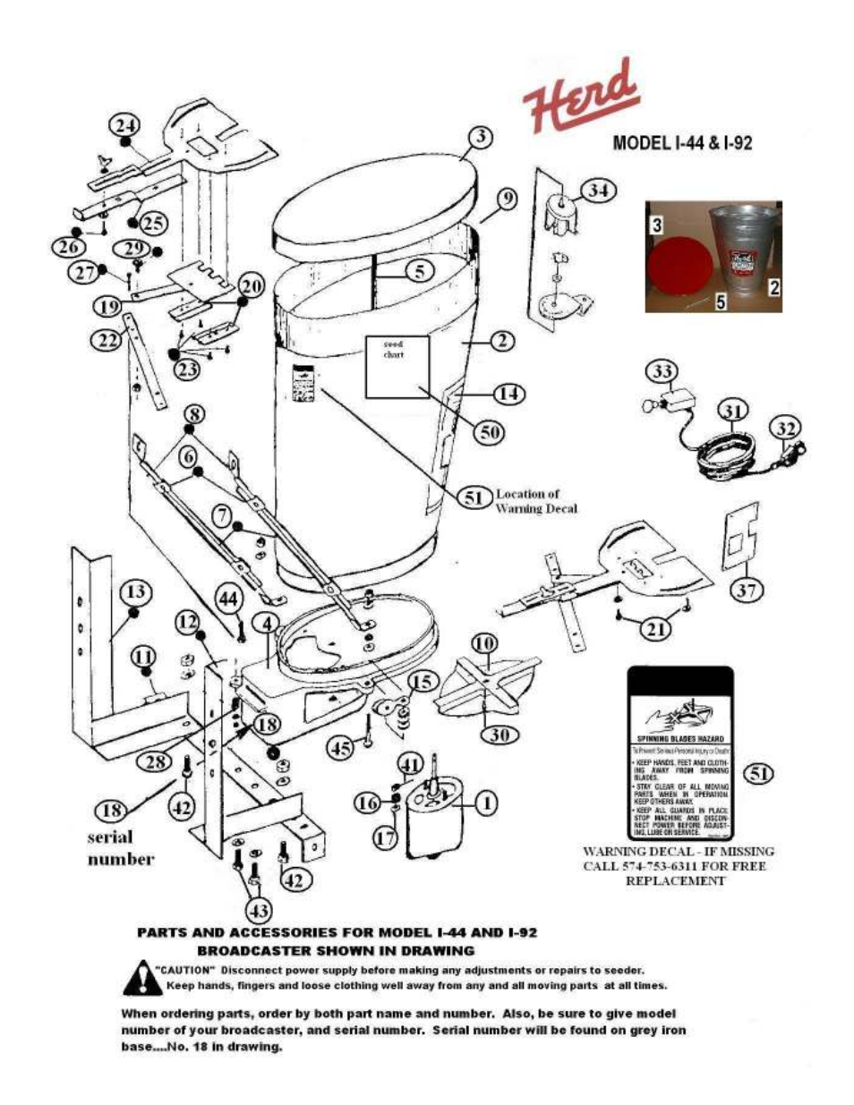 Kasco I-92 Seeder User Manual | Page 2 / 7