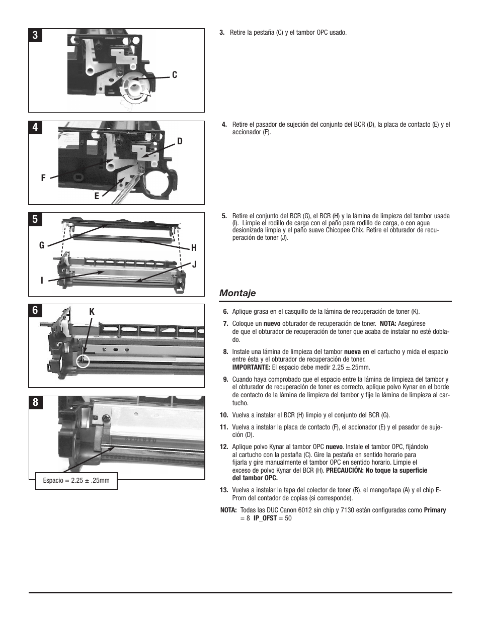 Katun Canon C-122 Drum Unit Cartridges User Manual | Page 5 / 12