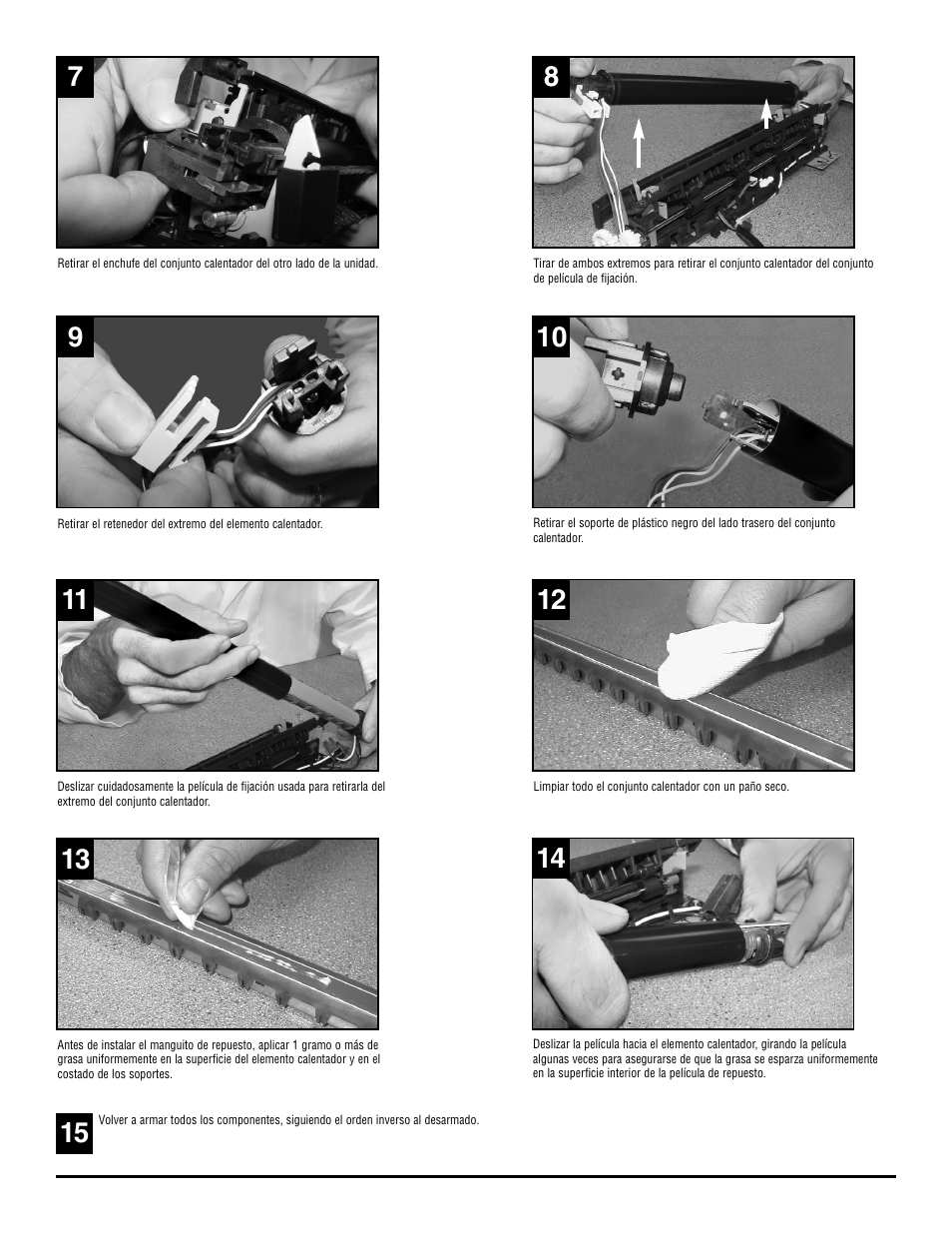 Katun Canon iR 1670F - Universal Rebuilding Instructions Fixing Film User Manual | Page 4 / 12