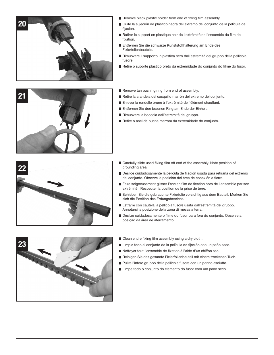 Katun Canon 2545 Fixing Film User Manual | Page 8 / 9