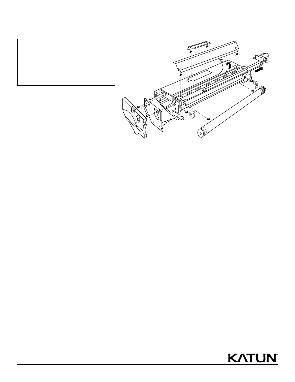 Inhalt des katun erneuerungskits, Empfohlene werkzeuge und materialien, Demontage | Erneuerung | Katun Selex 2010 Drum Unit Cartridges User Manual | Page 6 / 6