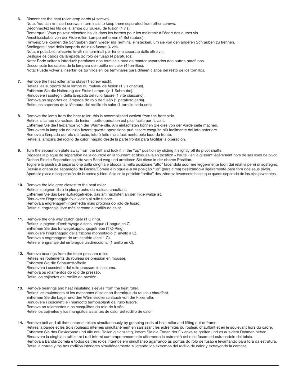 Katun Ricoh Aficio MP 3228C-series Fuser Belt User Manual | Page 2 / 6