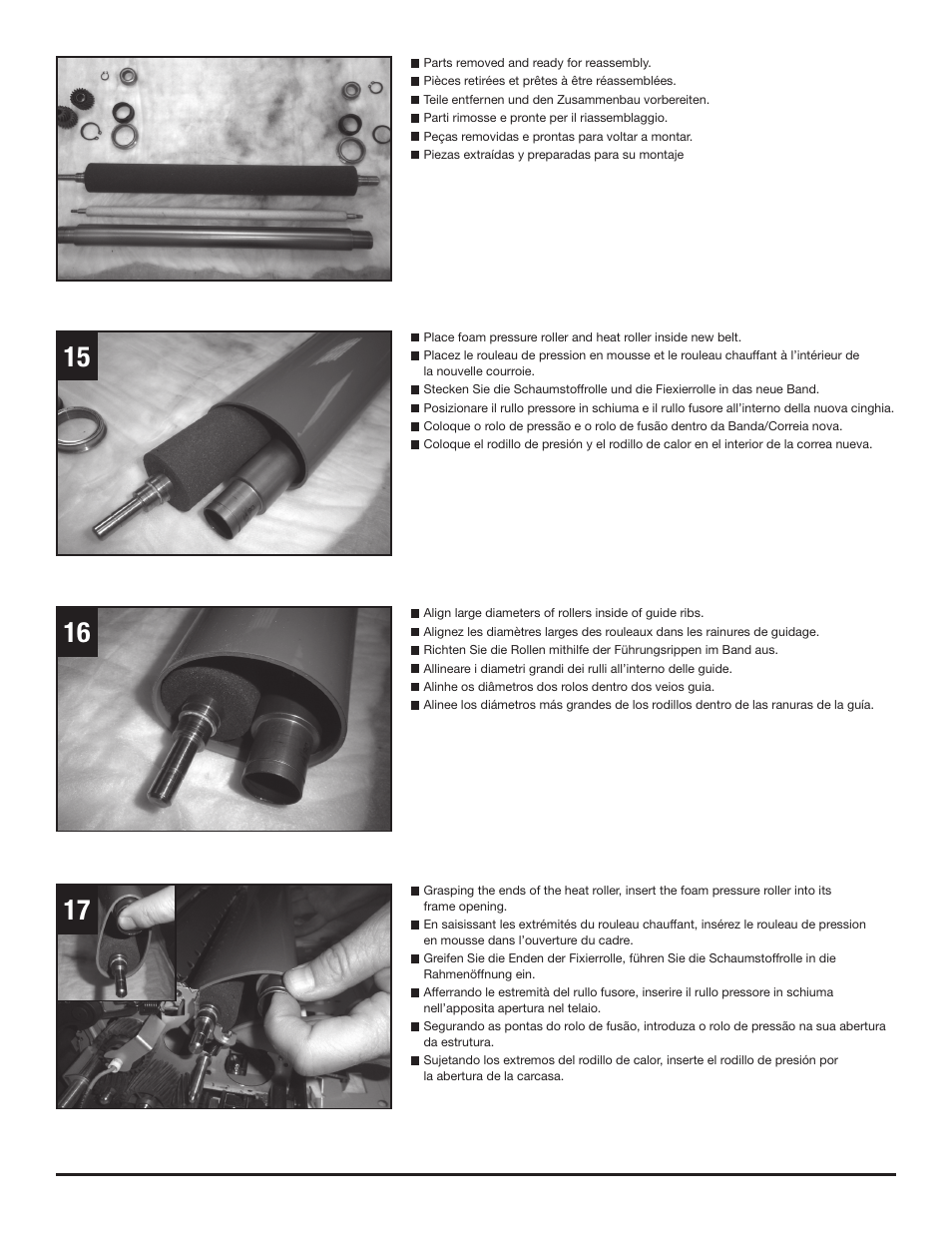 Katun Ricoh Aficio MP 3228C-series Fuser Belt User Manual | Page 3 / 6