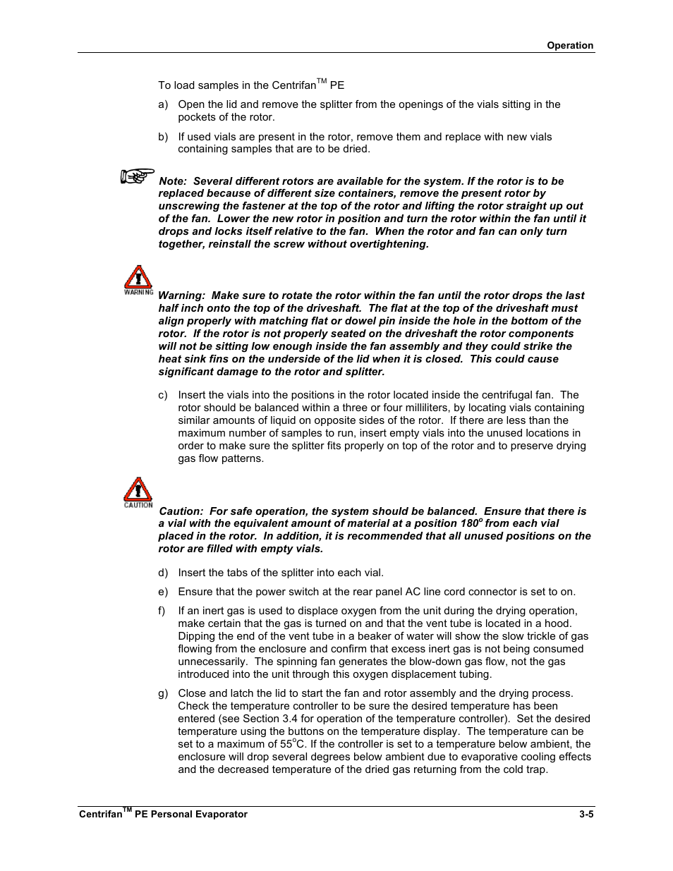 KD Scientific Centrifan PE User Manual | Page 27 / 40