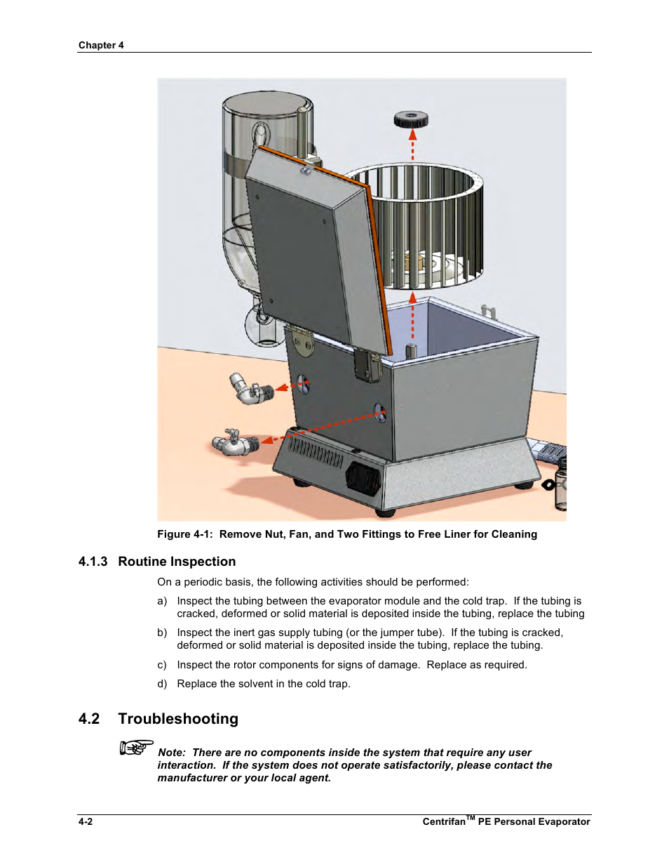 2 troubleshooting | KD Scientific Centrifan PE User Manual | Page 32 / 40