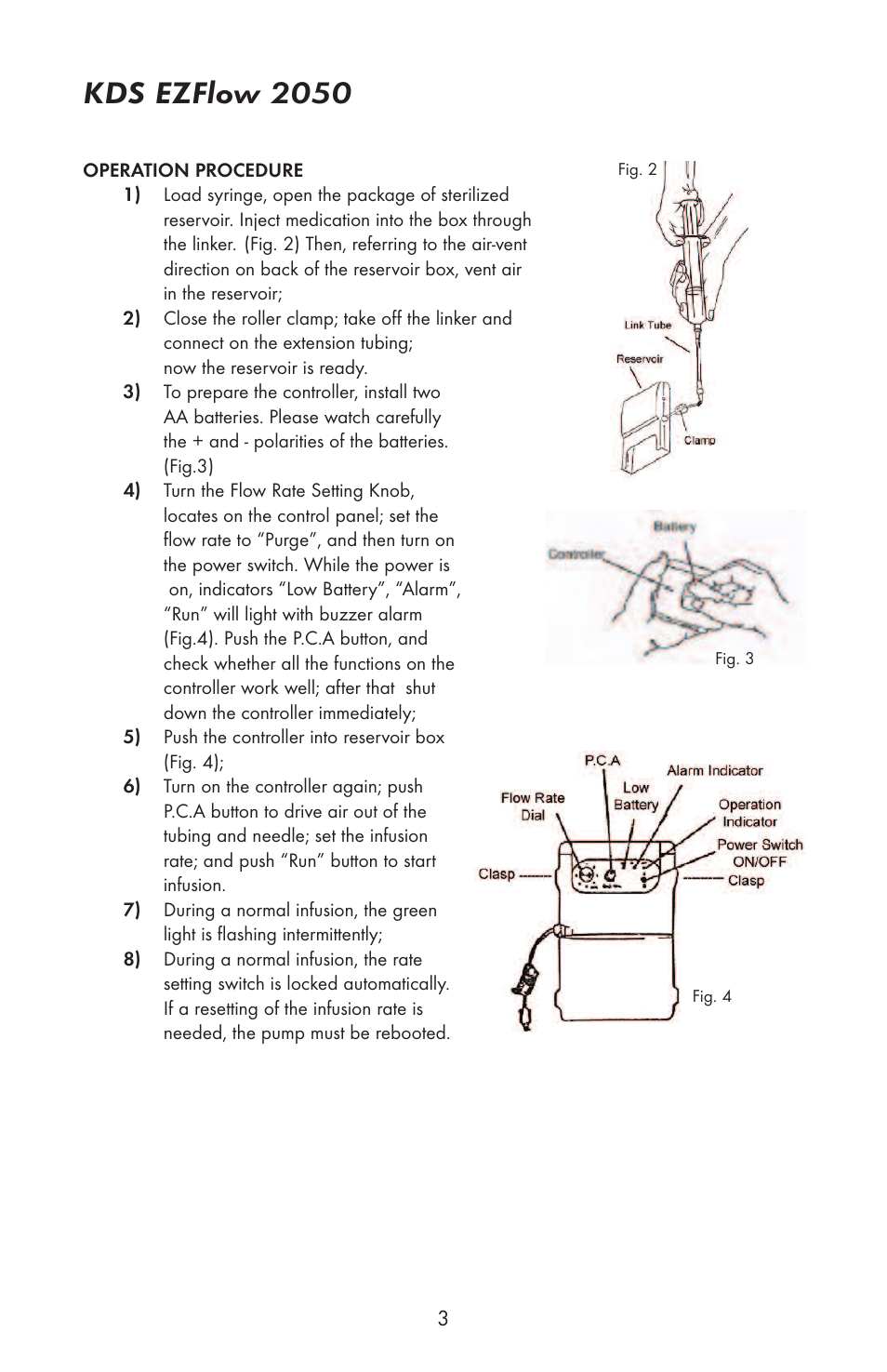 Kds ezflow 2050 | KD Scientific EZFLOW 2050 User Manual | Page 4 / 6