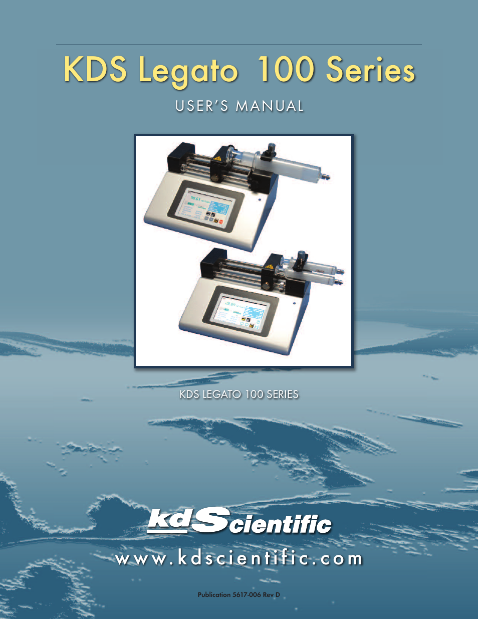 KD Scientific Legato 100 Series User Manual | 71 pages