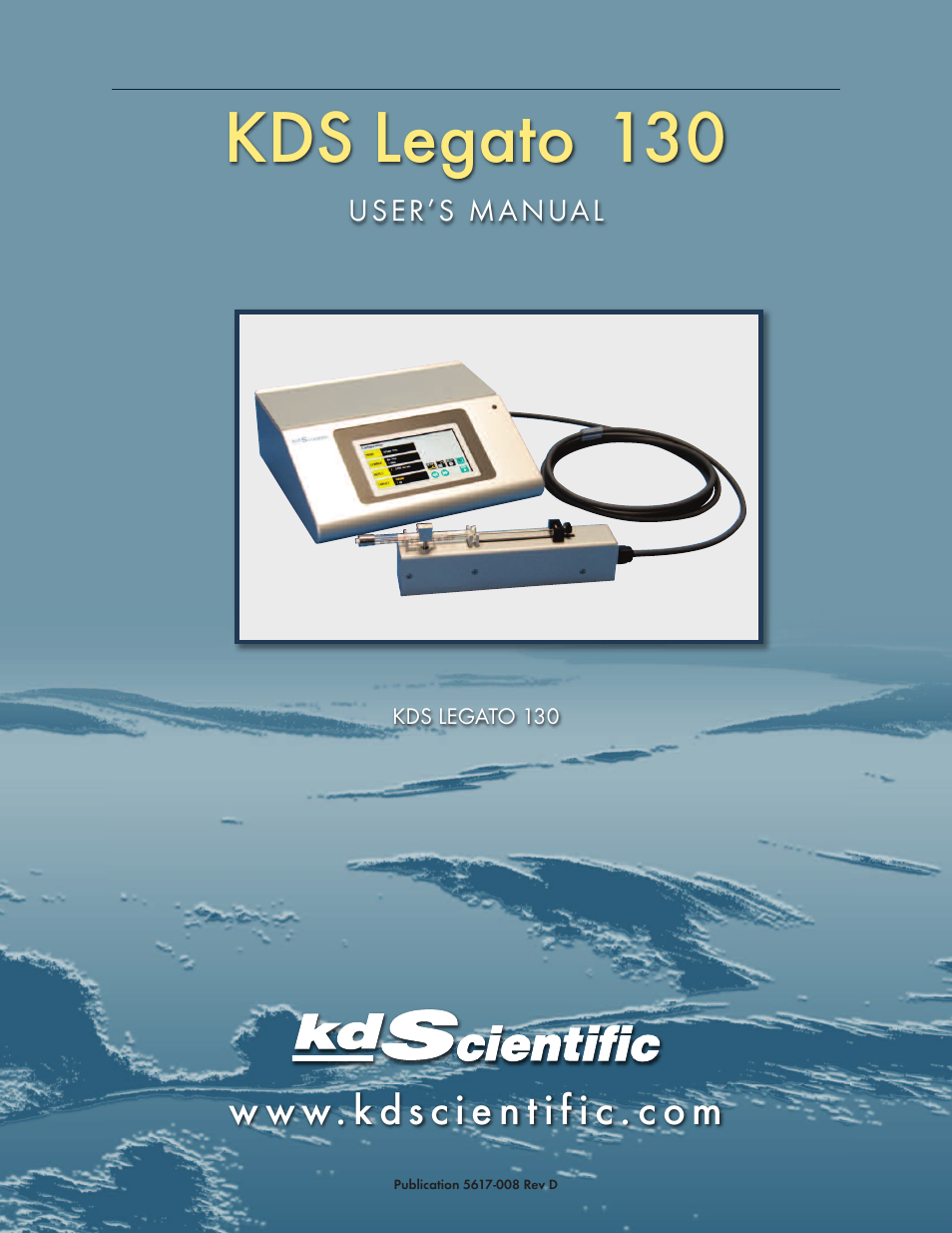 KD Scientific Legato 130 Series User Manual | 70 pages