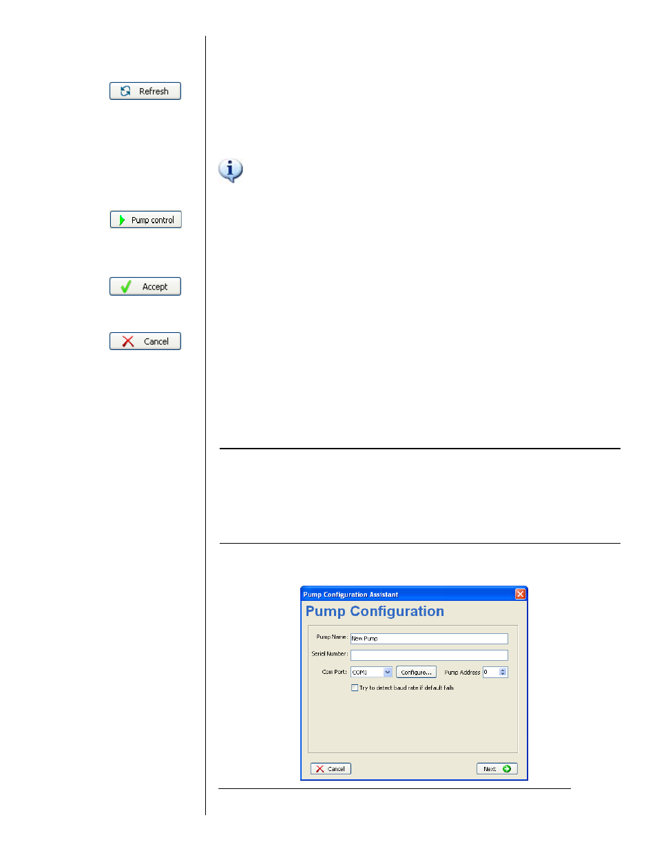 Pump configuration assistant | KD Scientific Adagio Control Software for Legato Series Manual User Manual | Page 11 / 49