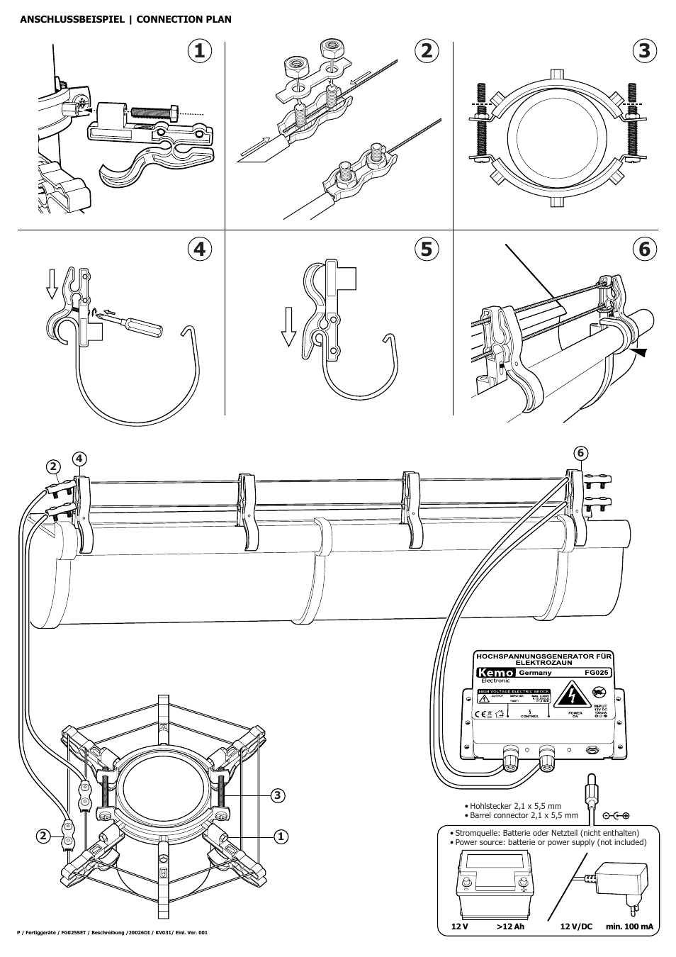 Kemo Electronic FG025SET User Manual | Page 3 / 4