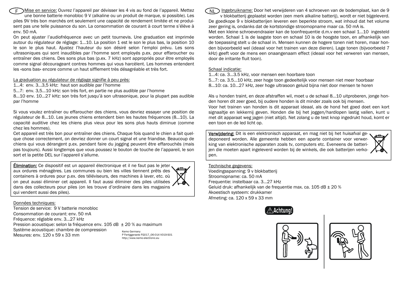 Kemo Electronic FG017 User Manual | Page 3 / 4