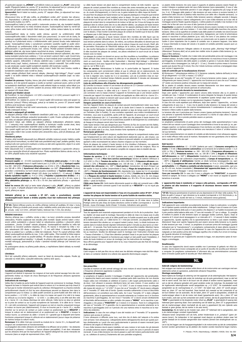 Kemo Electronic M176 User Manual | Page 3 / 4