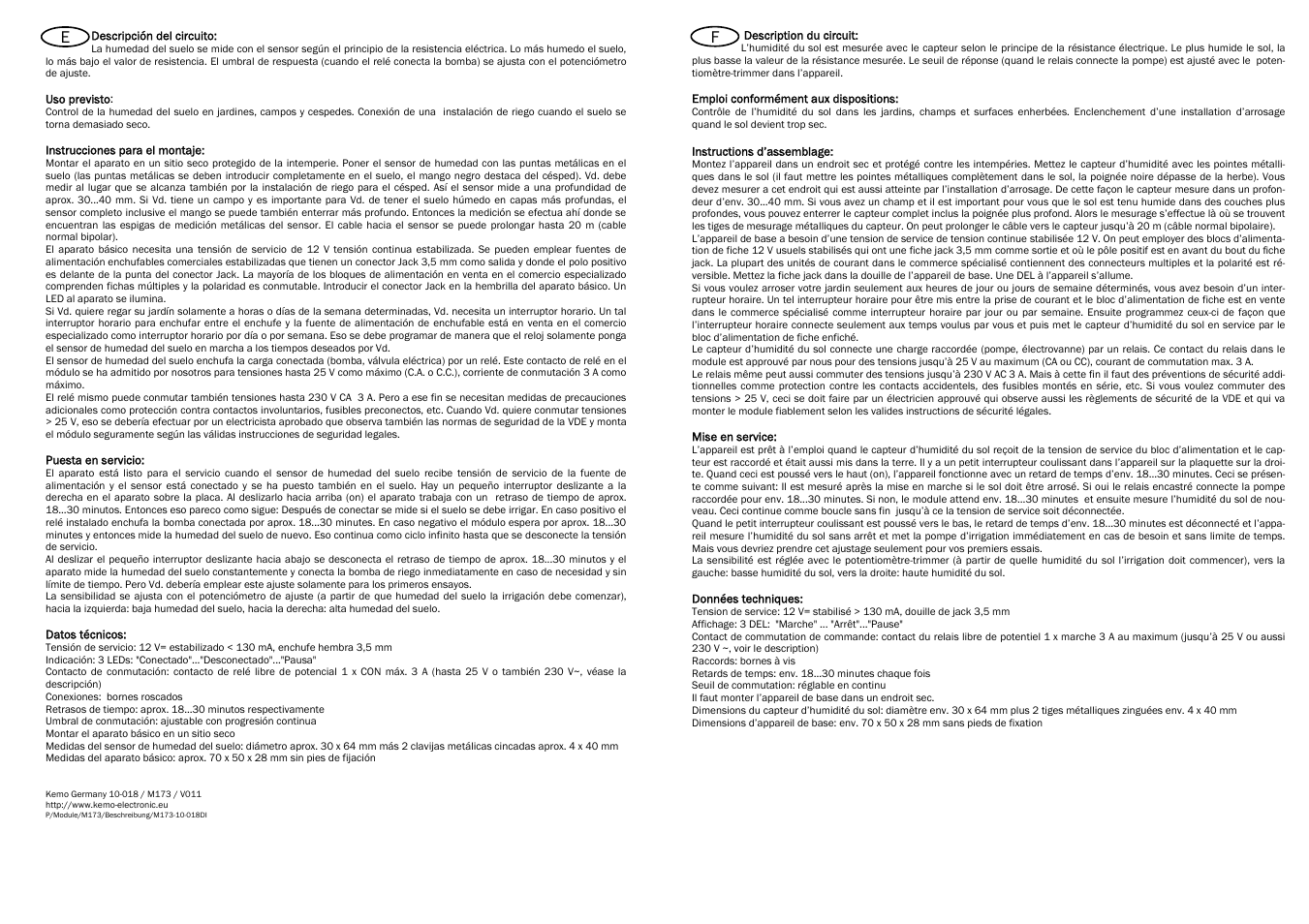 Kemo Electronic M173 User Manual | Page 3 / 4