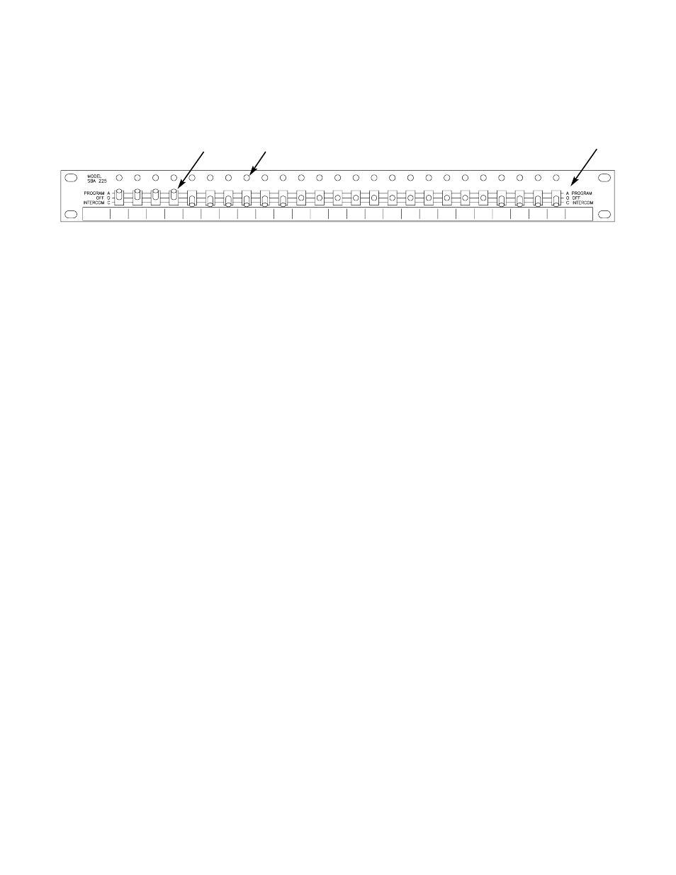 Sba225 speaker selector panel | Bogen SI35A User Manual | Page 8 / 24