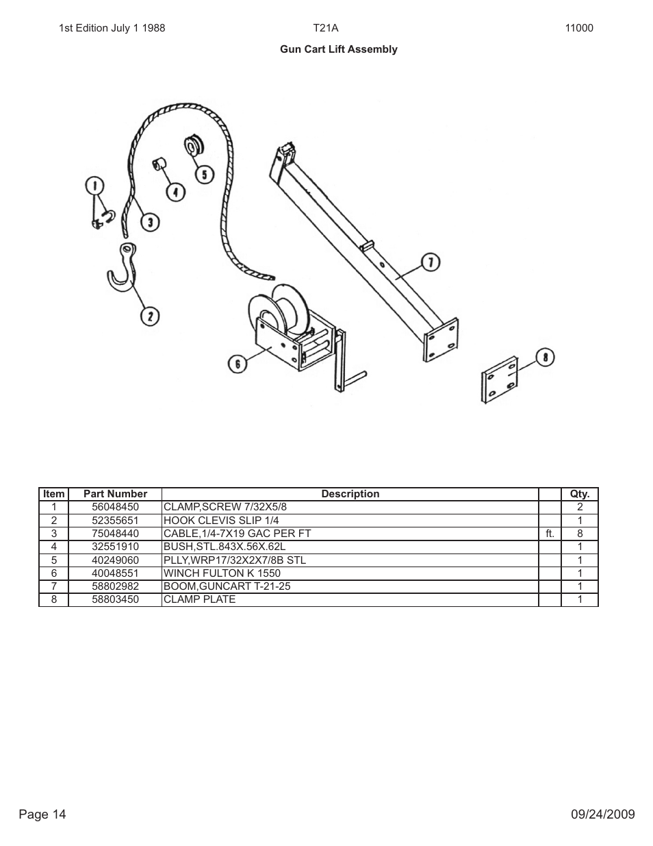 Kifco E23 11,000 - 12,799 Parts Manual User Manual | Page 14 / 15