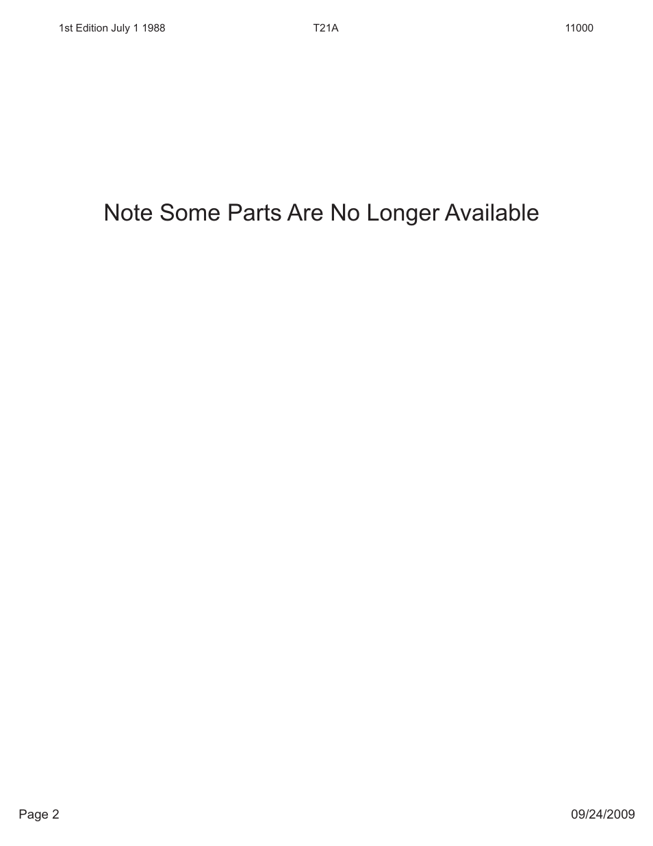 Kifco E23 11,000 - 12,799 Parts Manual User Manual | Page 2 / 15