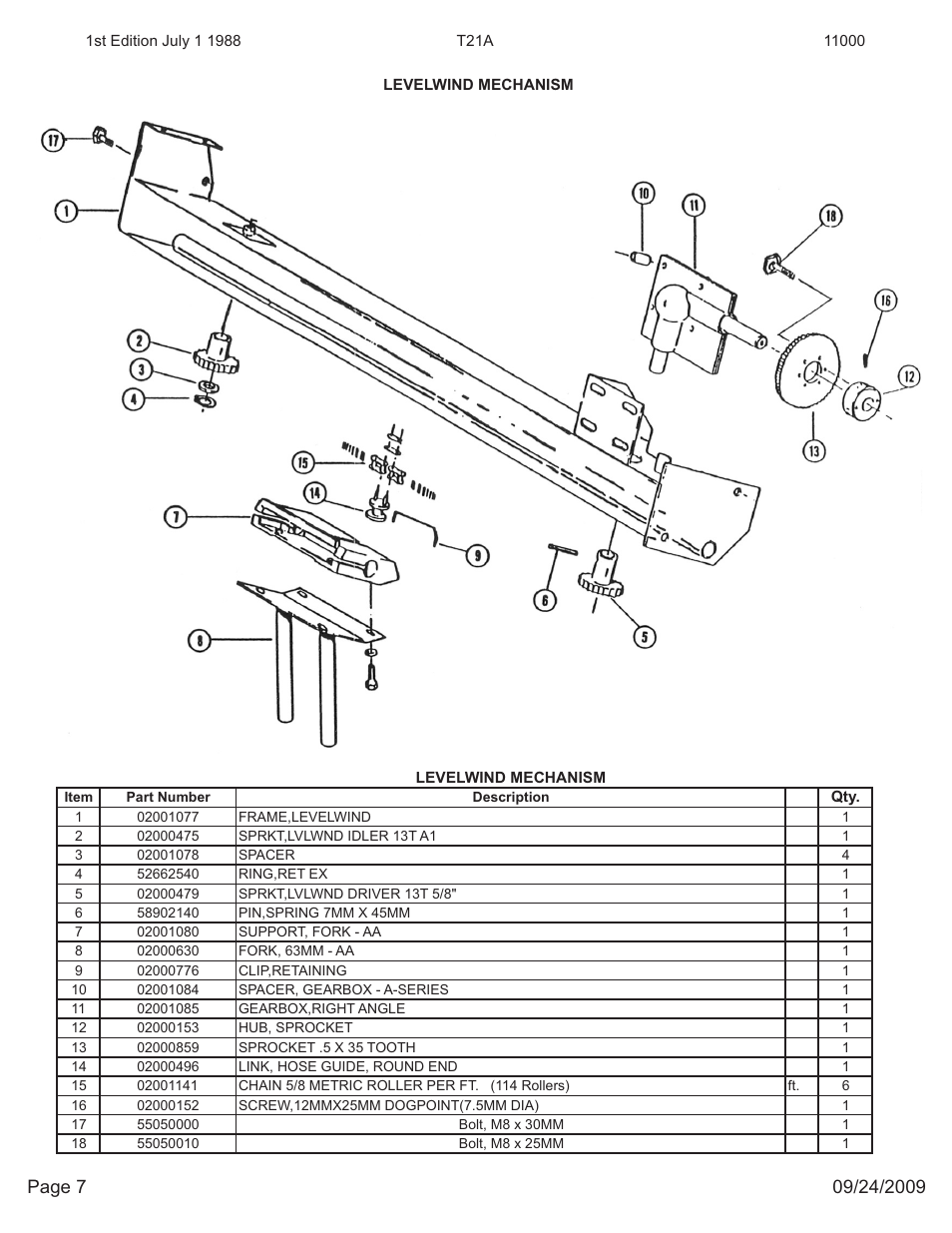 Kifco E23 11,000 - 12,799 Parts Manual User Manual | Page 7 / 15