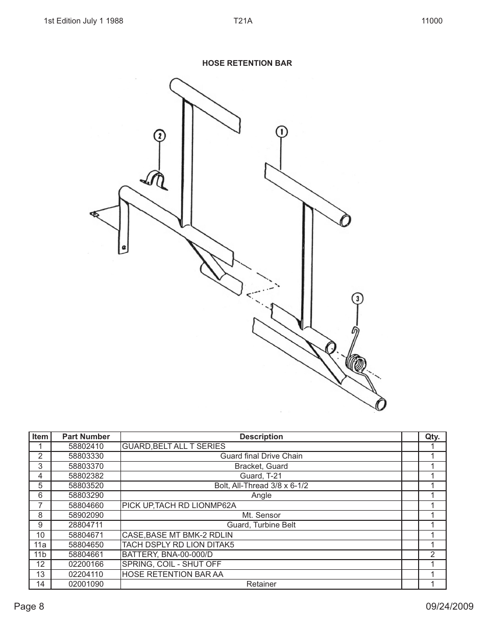 Kifco E23 11,000 - 12,799 Parts Manual User Manual | Page 8 / 15