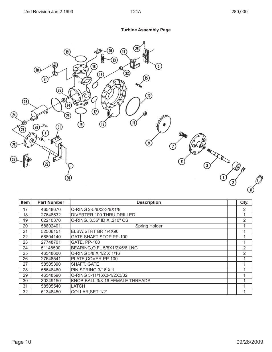 Kifco E23 280,000 - 299,999 Parts Manual User Manual | Page 10 / 18