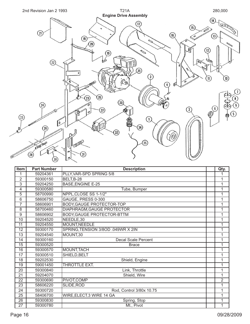 Kifco E23 280,000 - 299,999 Parts Manual User Manual | Page 16 / 18