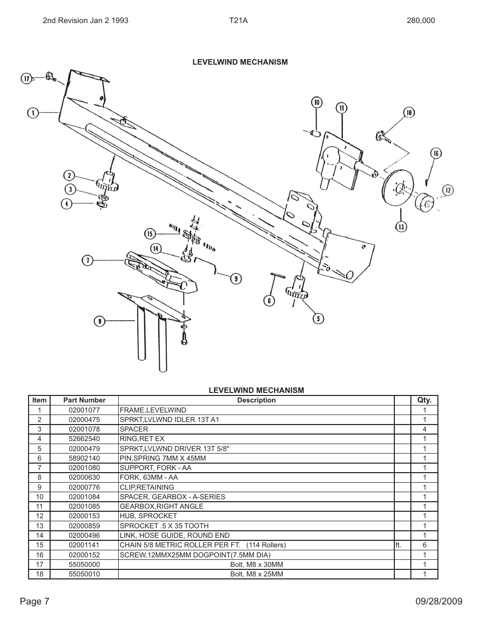 Kifco E23 280,000 - 299,999 Parts Manual User Manual | Page 7 / 18