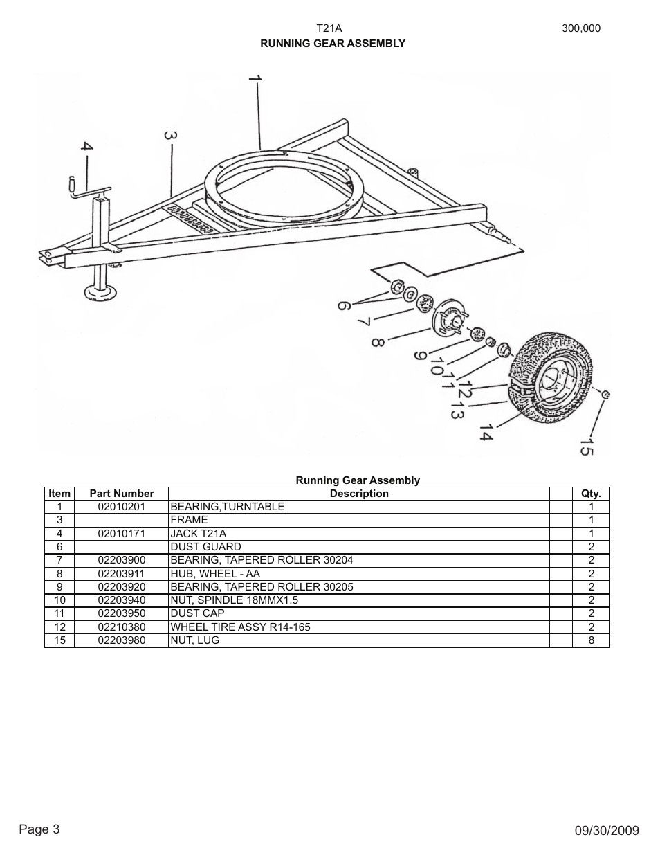 Kifco E23 300,000 - 319,999 Parts Manual User Manual | Page 3 / 15