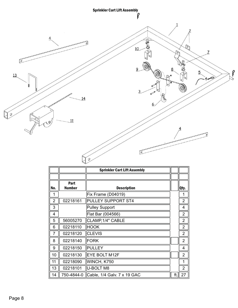 Kifco E23 320,000 - Present Parts Manual User Manual | Page 8 / 18