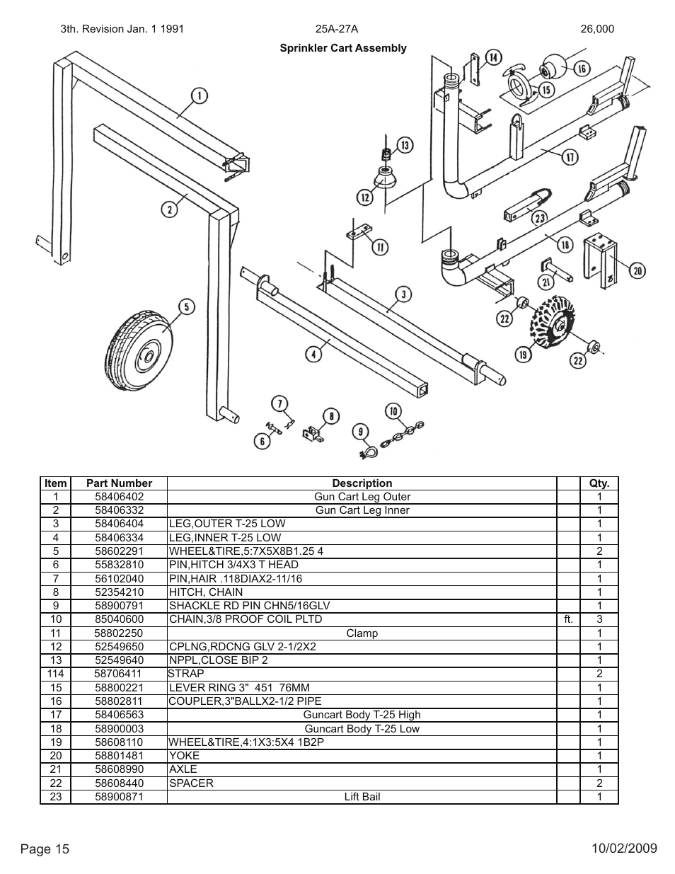 Kifco E27 26,000 - 299,999 Parts Manual User Manual | Page 15 / 19