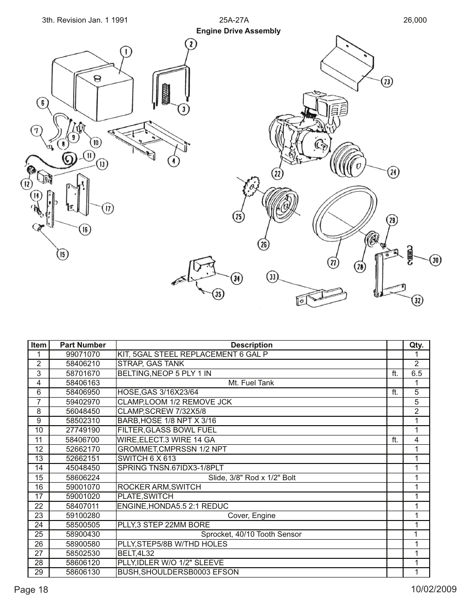 Kifco E27 26,000 - 299,999 Parts Manual User Manual | Page 18 / 19