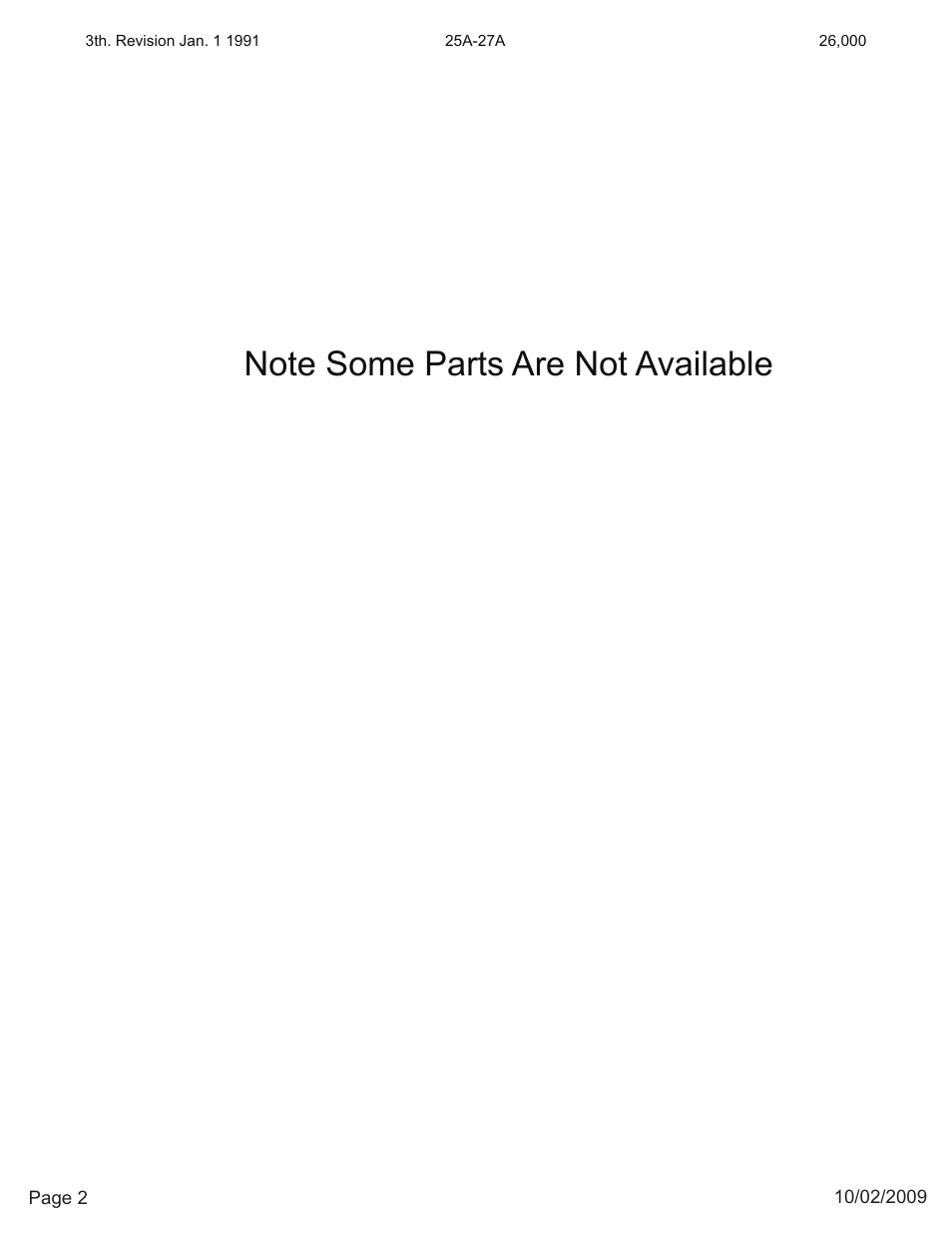 Kifco E27 26,000 - 299,999 Parts Manual User Manual | Page 2 / 19