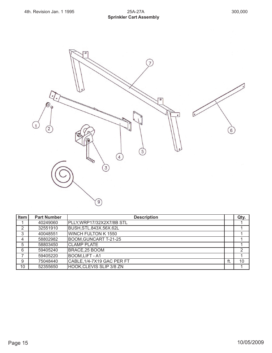 Kifco E27 300,000 - 319,999 Parts Manual User Manual | Page 15 / 19