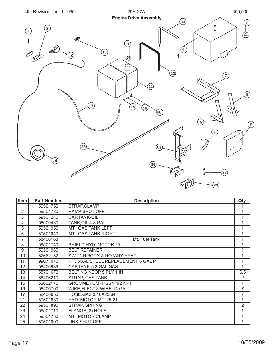 Kifco E27 300,000 - 319,999 Parts Manual User Manual | Page 17 / 19