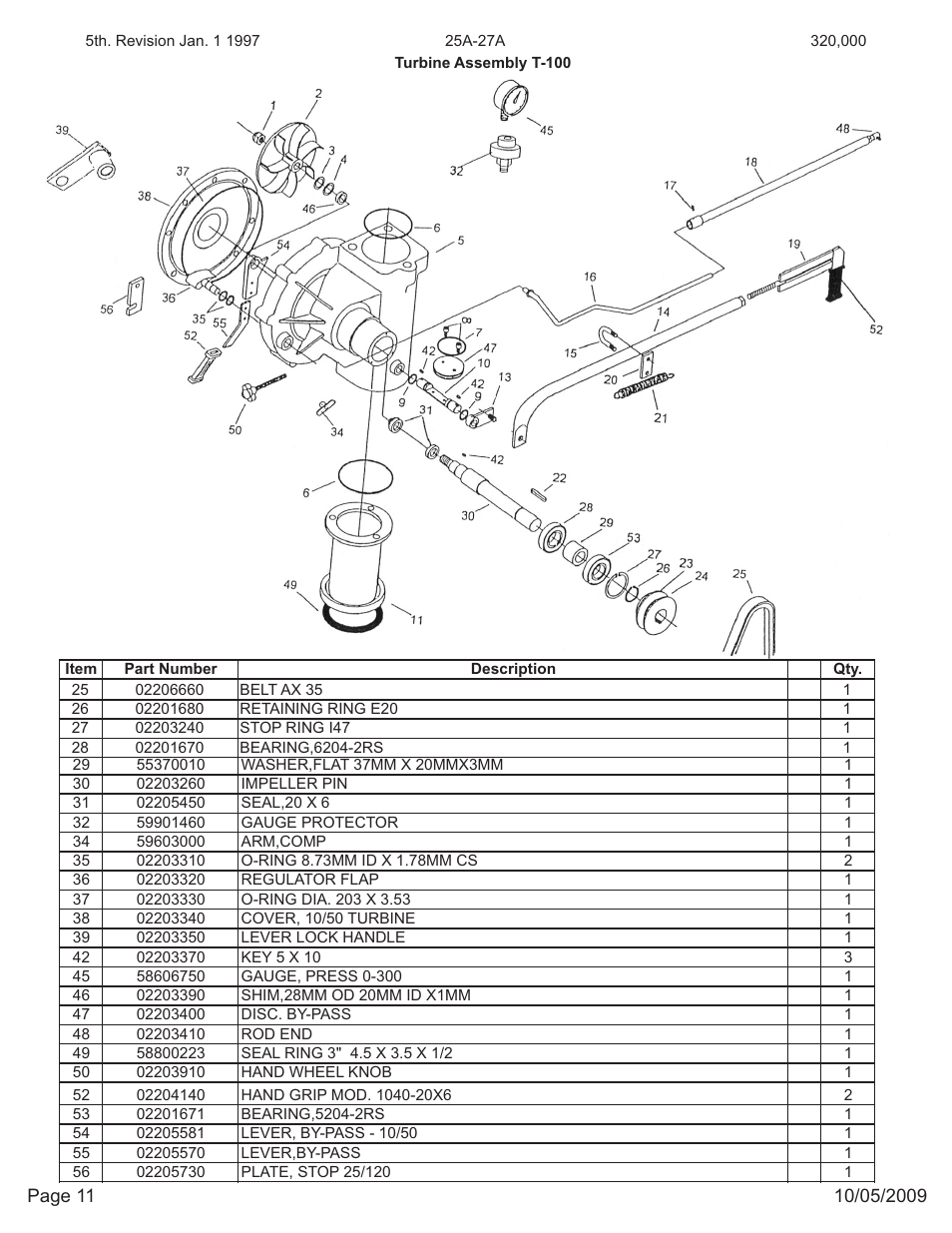 Kifco E27 320,000 - 329,999 Parts Manual User Manual | Page 11 / 20