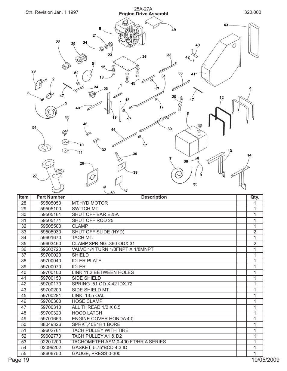 Kifco E27 320,000 - 329,999 Parts Manual User Manual | Page 19 / 20