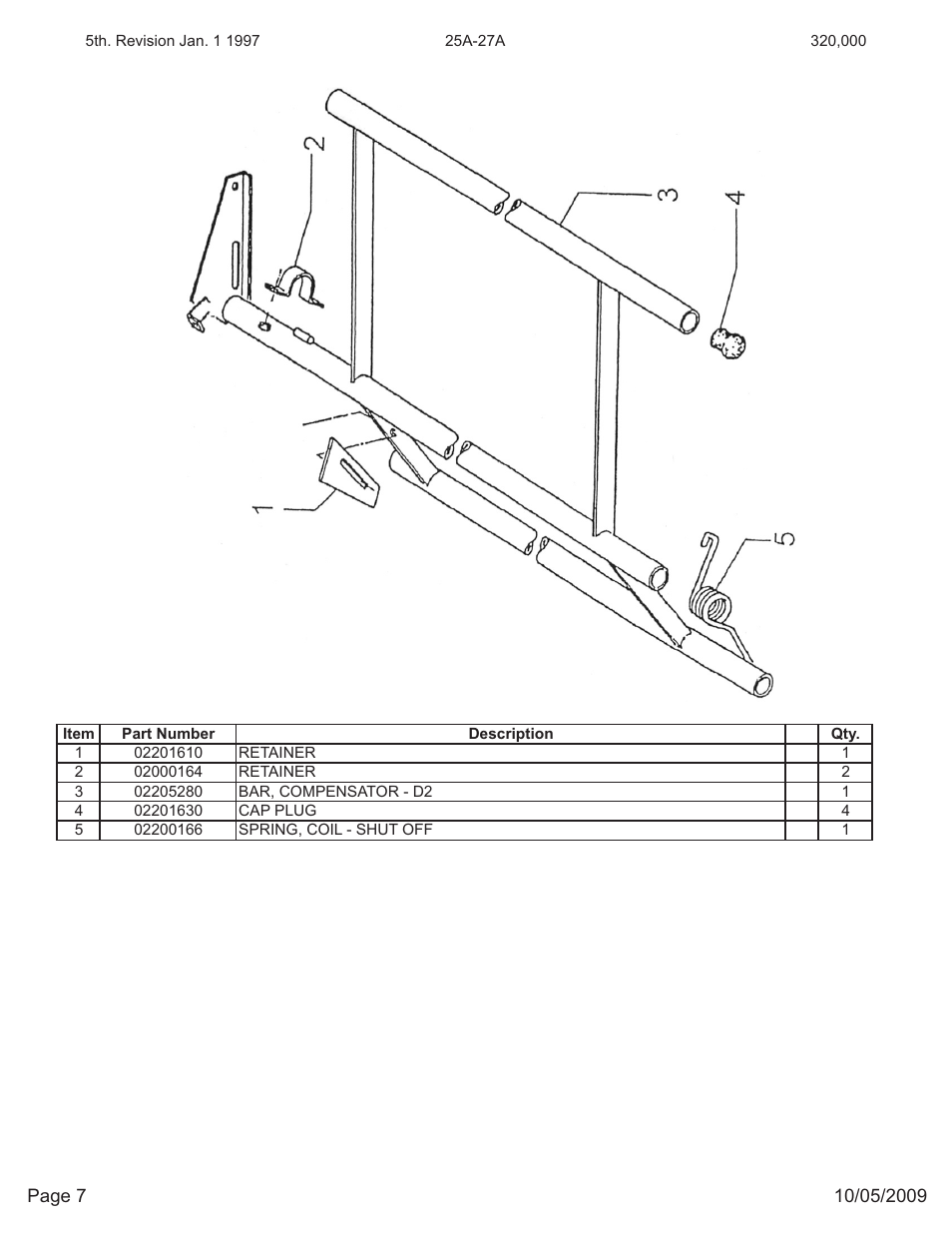 Kifco E27 320,000 - 329,999 Parts Manual User Manual | Page 7 / 20