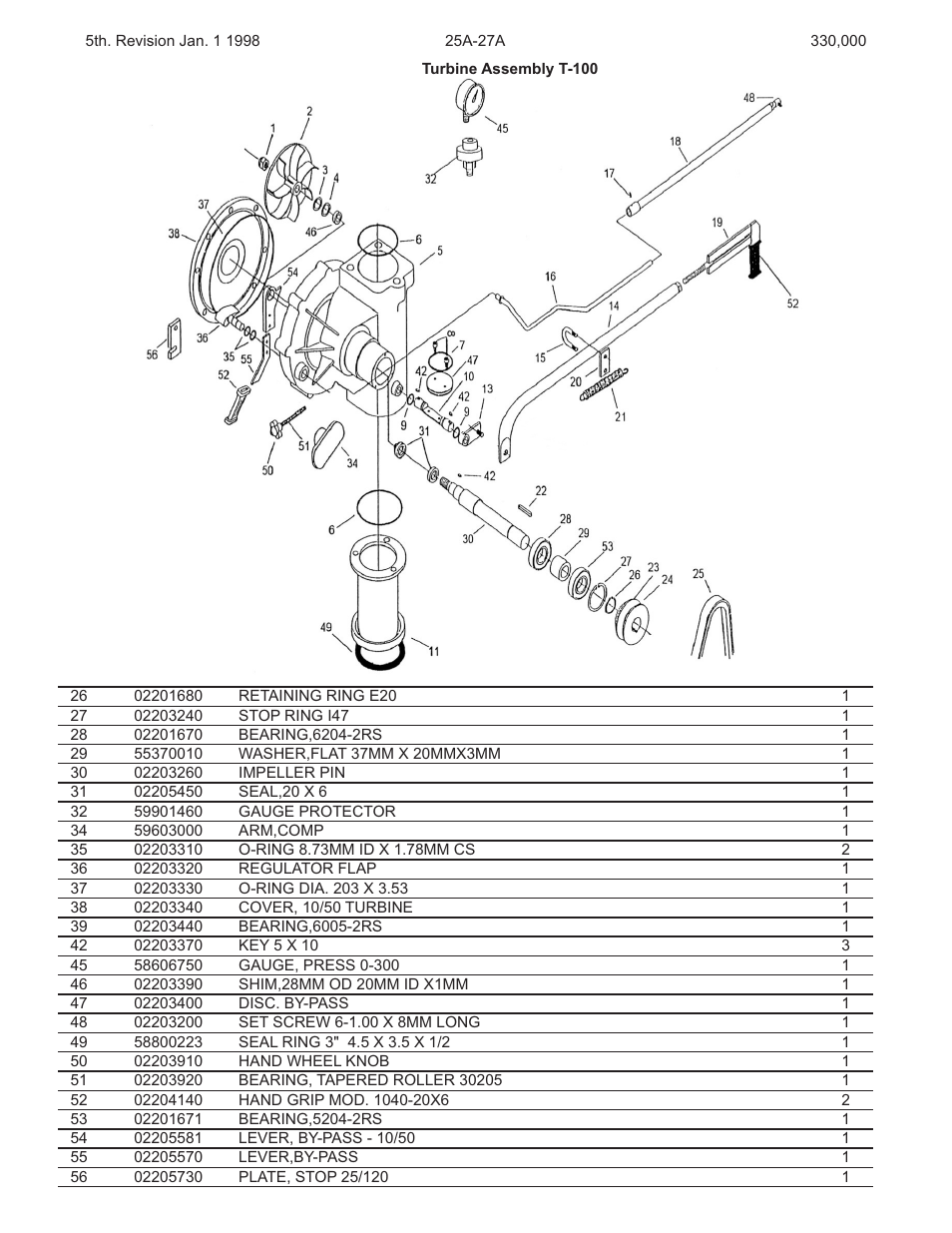 Kifco E27 330,000 - 339,999 Parts Manual User Manual | Page 11 / 21