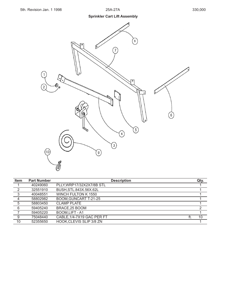 Kifco E27 330,000 - 339,999 Parts Manual User Manual | Page 15 / 21