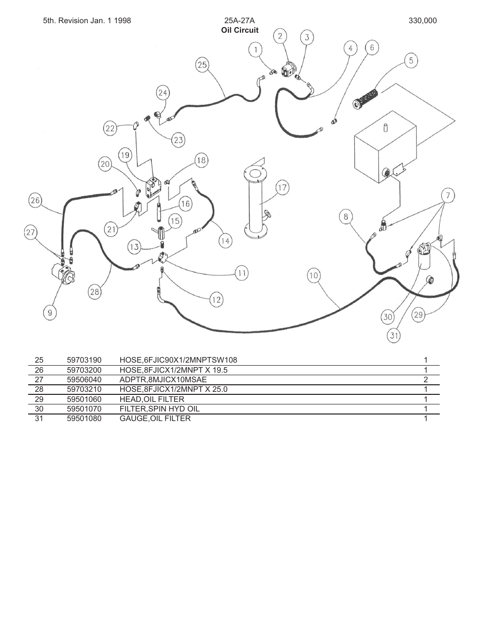 Kifco E27 330,000 - 339,999 Parts Manual User Manual | Page 21 / 21