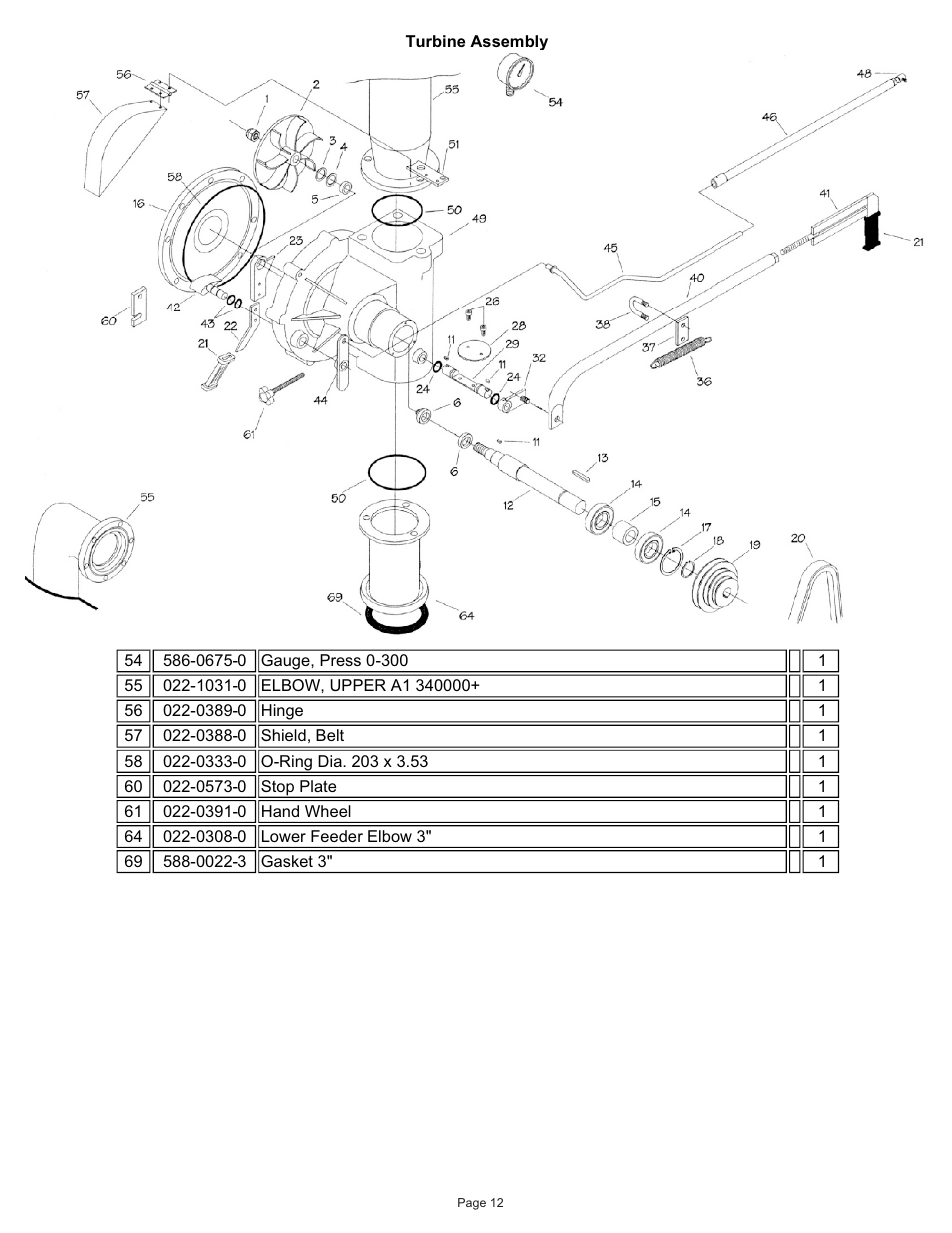 Kifco T30x660 340,000 - 379,999 Parts Manual User Manual | Page 12 / 23