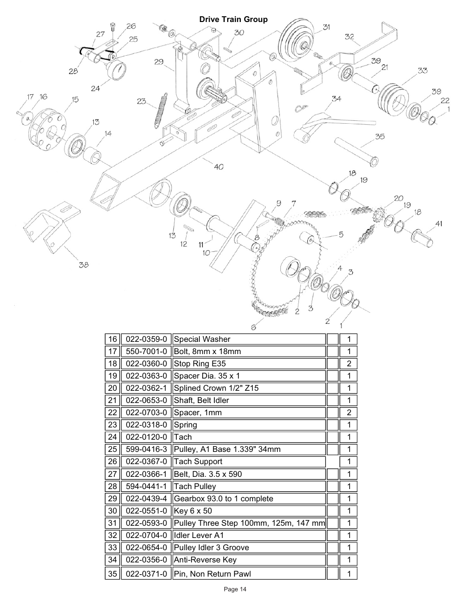 Kifco T30x660 340,000 - 379,999 Parts Manual User Manual | Page 14 / 23